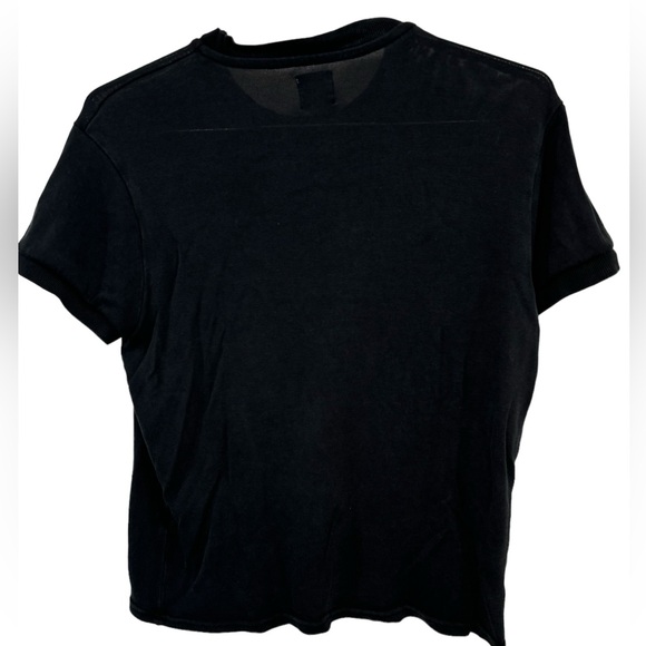 ZARA See Through High End Soft Women’s S Black T-Shirt MINTY - Picture 2 of 4